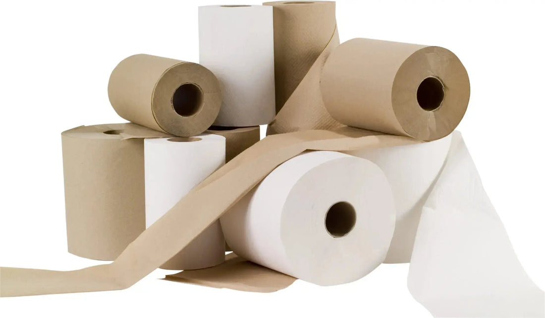 Série: à la redécouverte des outils de propreté/ le papier essuie-tout LUSOQUOT