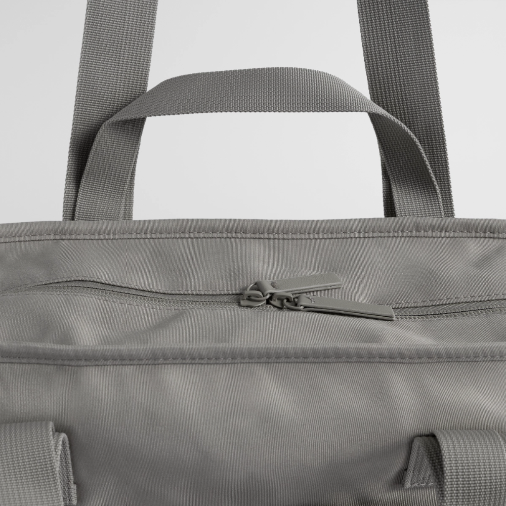 Sac matelassé déperlant Pax rouge -Lusoquot - gris