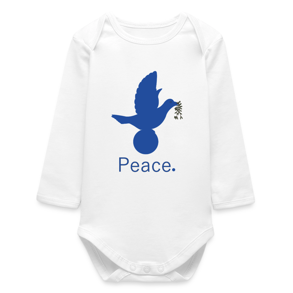 Body bébé manches longues biologique - blanc