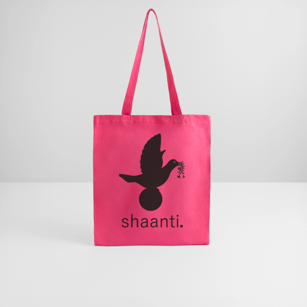 Tote Bag  I love you to moon and back Shaanti noir - Lusoquot - rose azalée