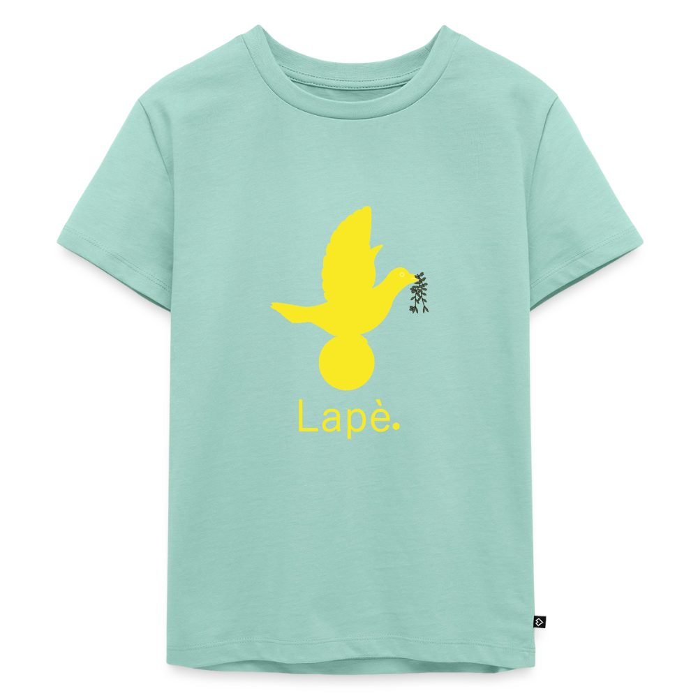 T-shirt Premium Enfant Lapè jaune - Lusoquot - menthe 