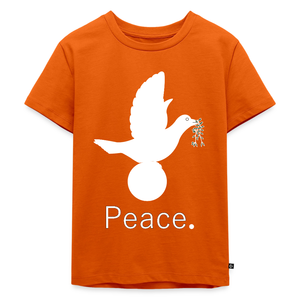 T-shirt Premium Enfant_peaceblanc - orange 