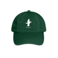 Casquette classique_peaceblanc - vert bouteille