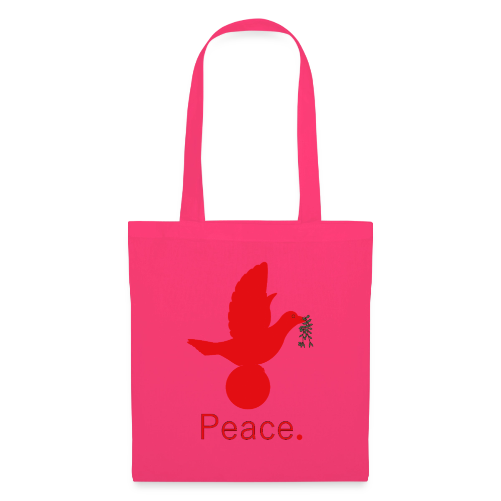 Tote Bag_peacerouge - rose azalée