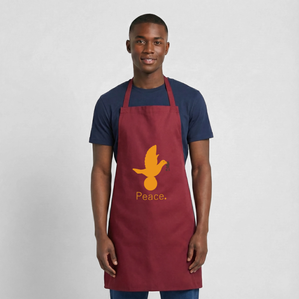 Tablier de cuisine_peaceorange - bordeaux