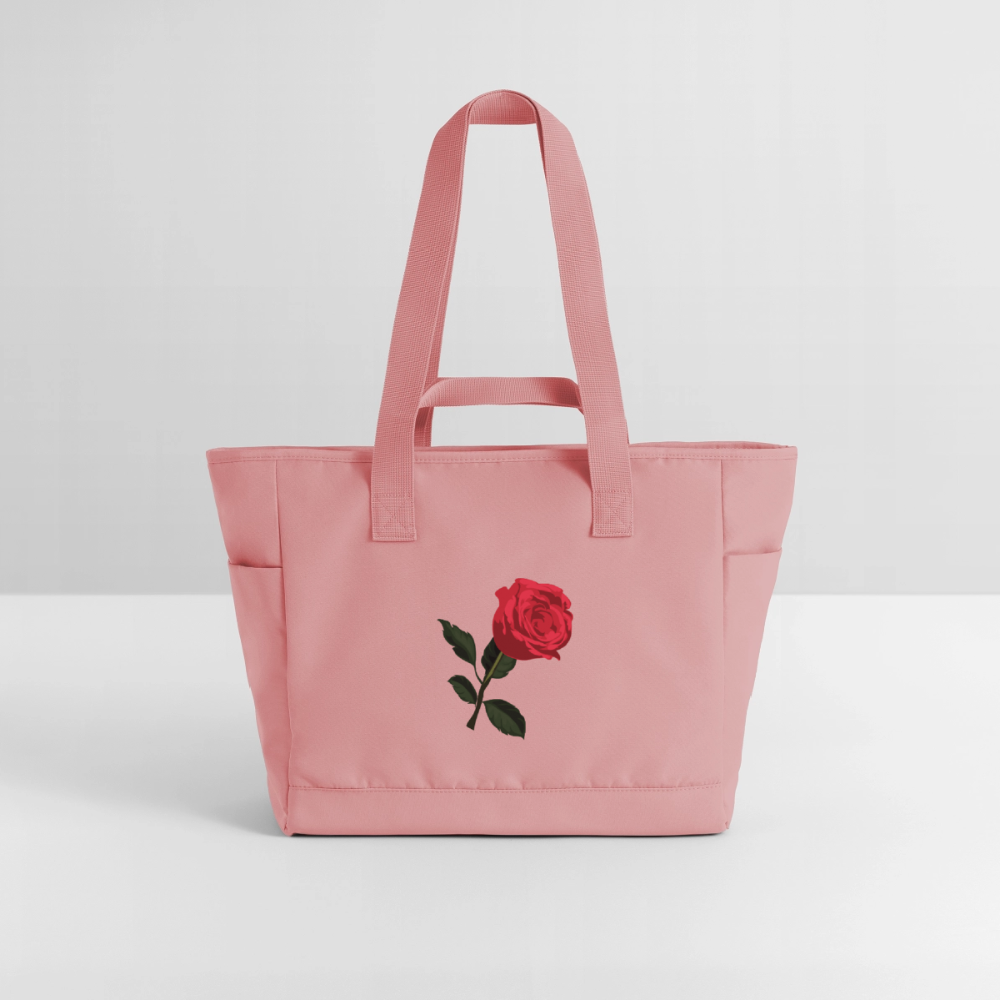 Sac matelassé déperlant Pax rouge -Lusoquot - rose poudré