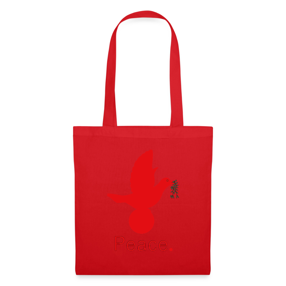 Tote Bag_peacerouge - rouge