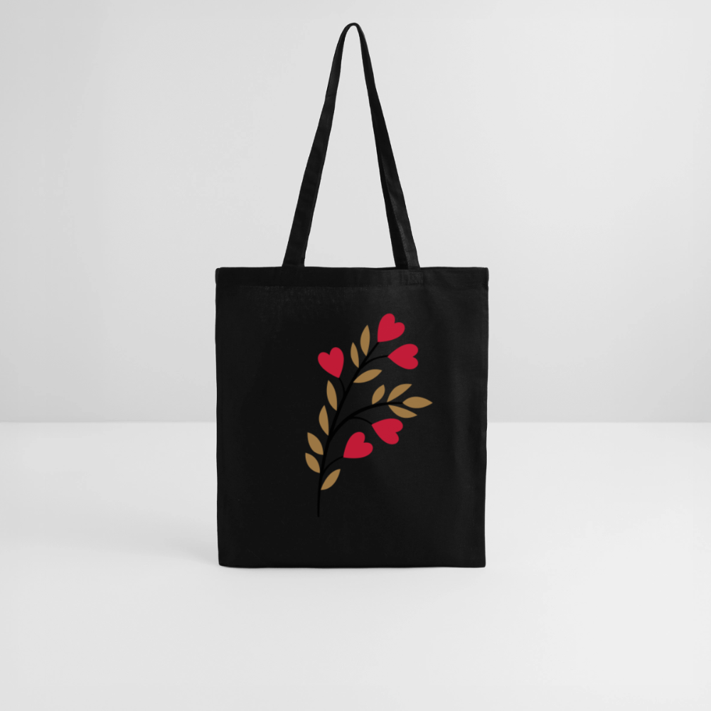 Tote Bag Peace rouge - Lusoquot - noir
