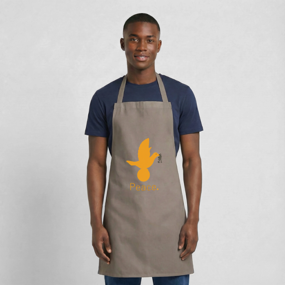 Tablier de cuisine_peaceorange - gris