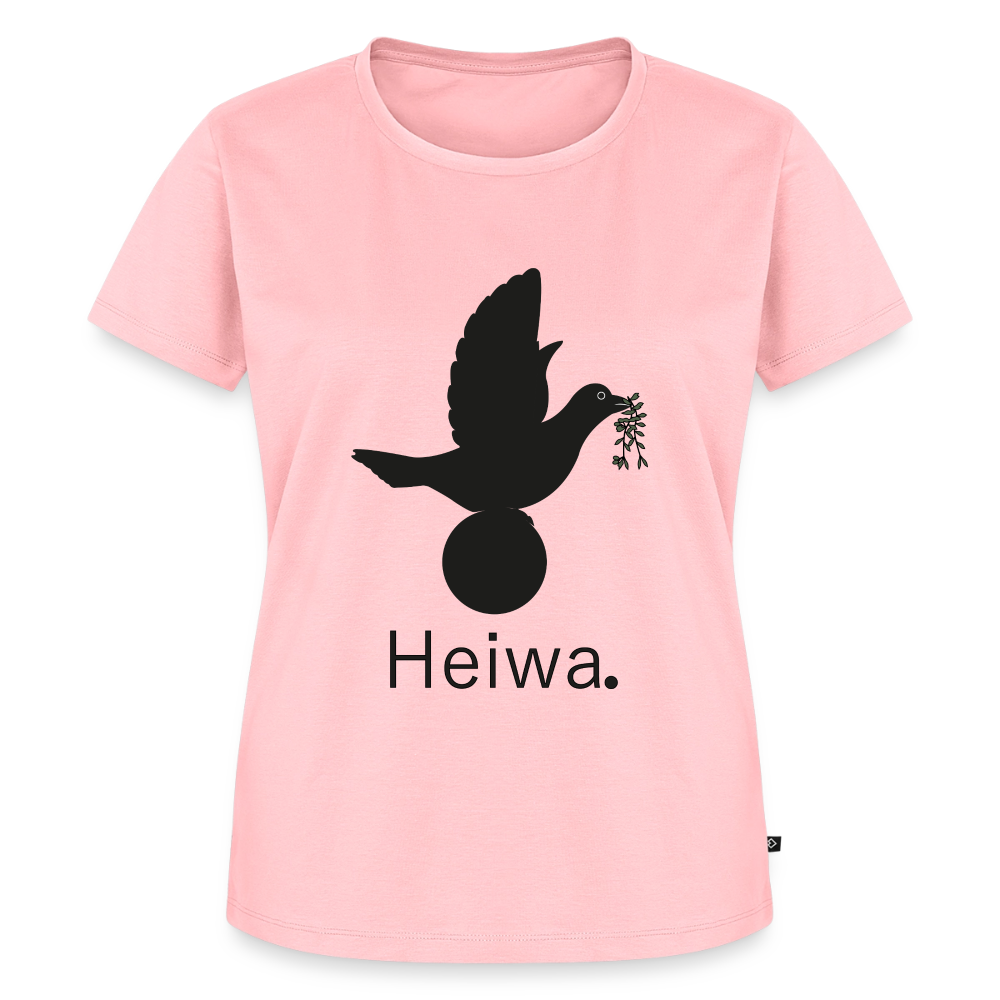 T-shirt Premium Femme Heiwa noir - Lusoquot - rose