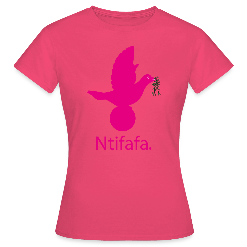 T-shirt Femme_ntifafa_rose - rose azalée