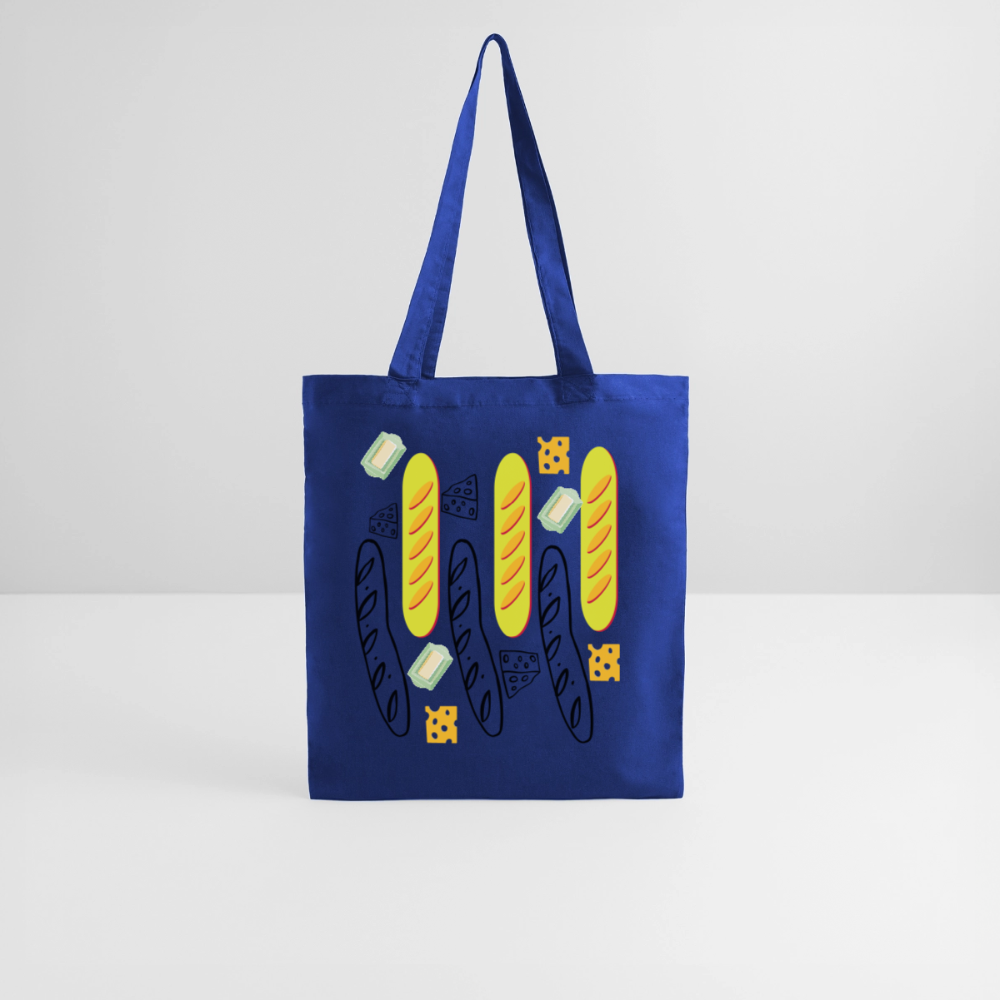 Tote Bag Paix jaune - Lusoquot - bleu royal