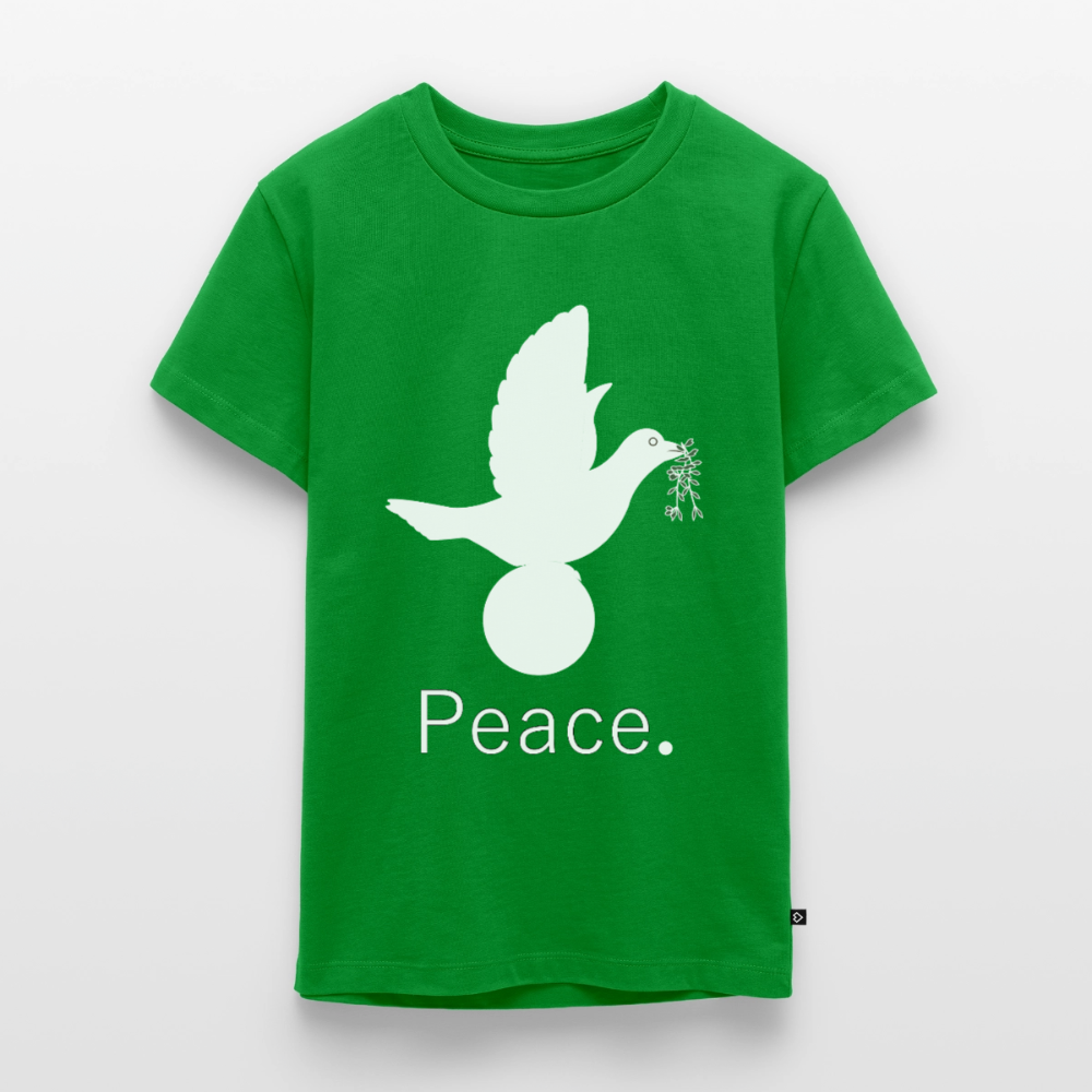 T-shirt Premium Ado_peaceblanc - vert