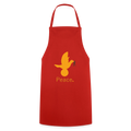 Tablier de cuisine_peaceorange - rouge