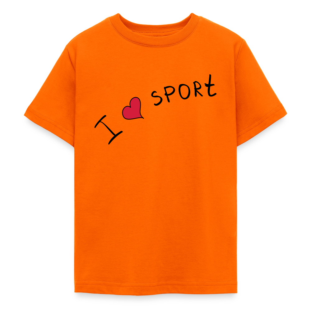 T-shirt Ado_peacerouge_sport - orange