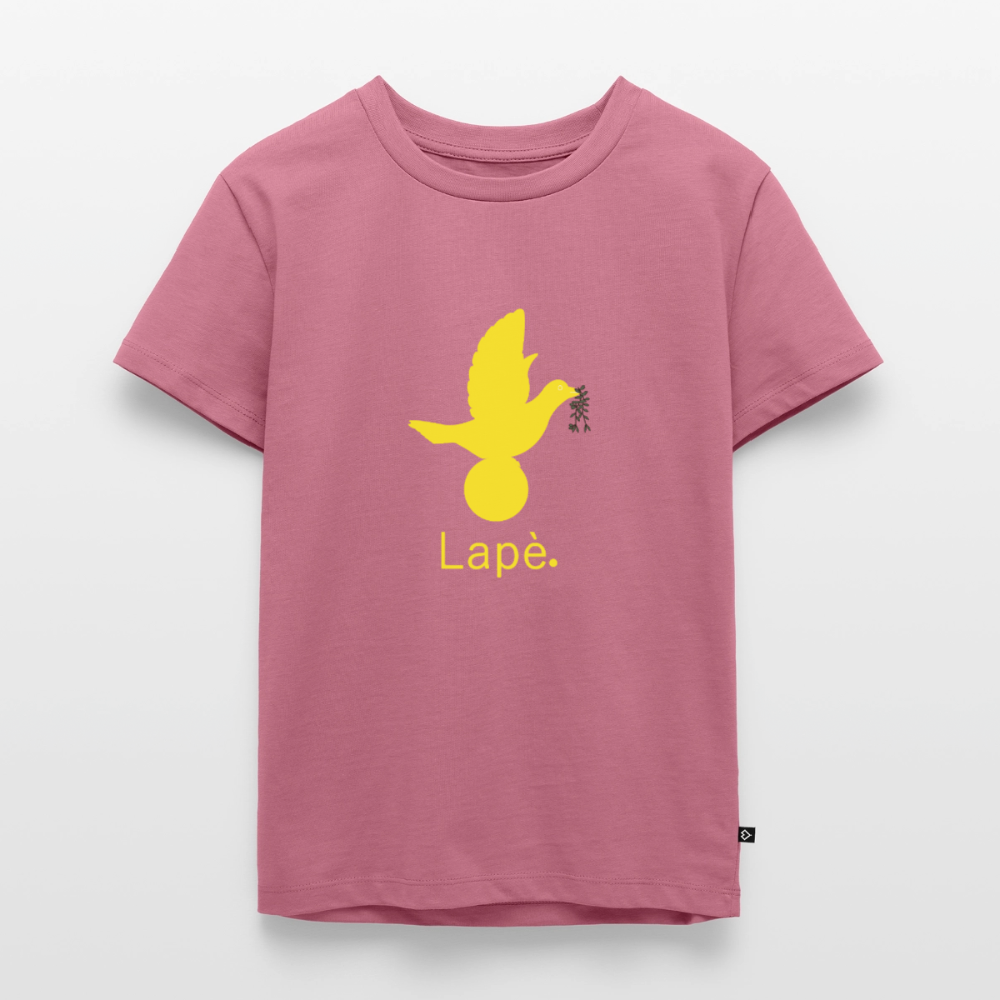 T-shirt Premium Enfant Lapè jaune - Lusoquot - mauve