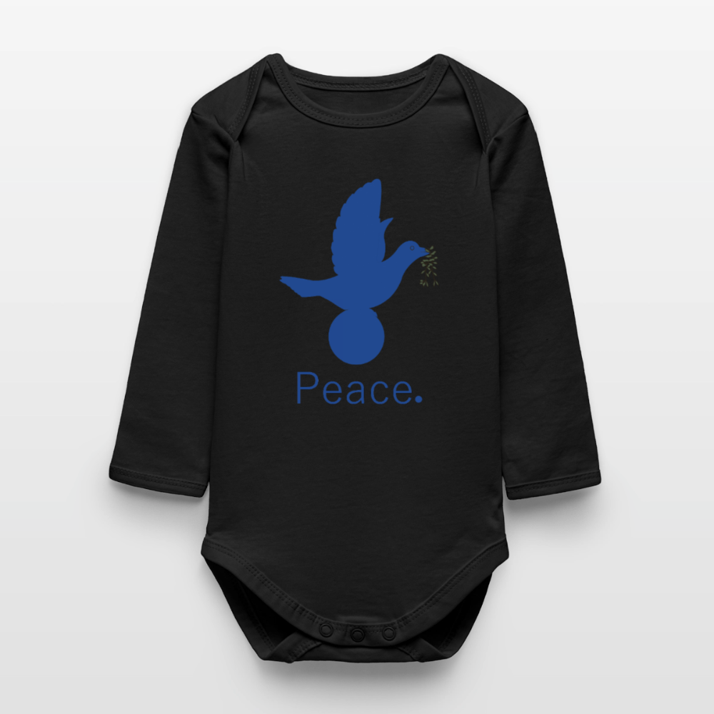 Body bébé manches longues biologique - noir