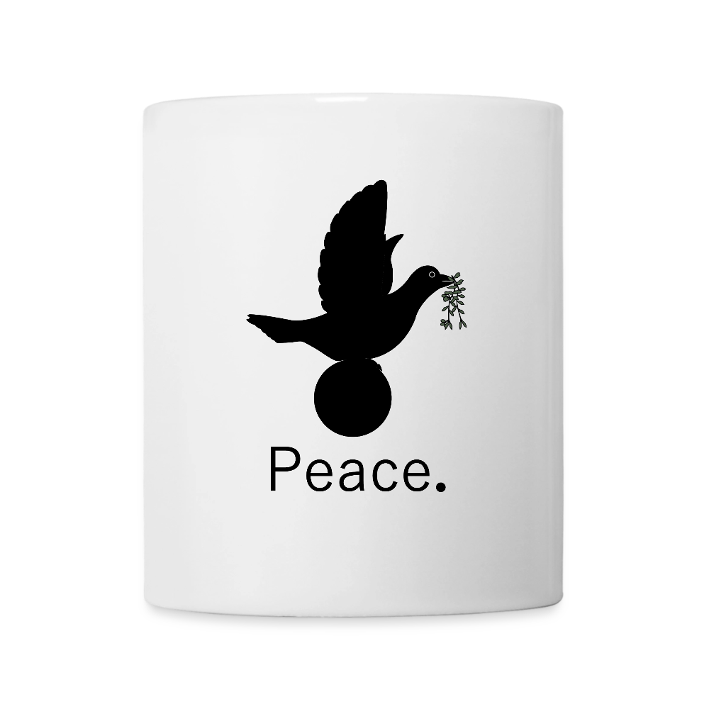 Mug blanc_iloveyoutomoonandback_peacenoir - blanc