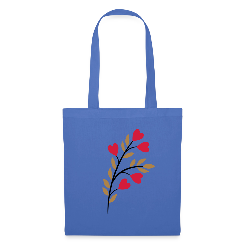 Tote Bag Peace rouge - Lusoquot - bleu pâle