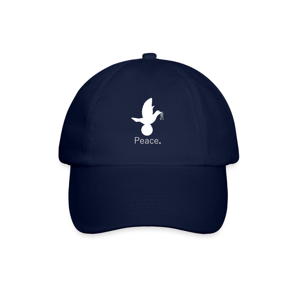 Casquette classique_peaceblanc - bleu/bleu
