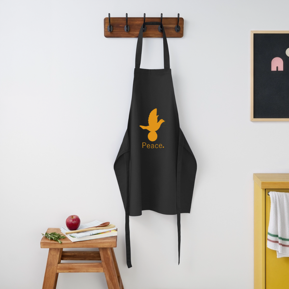 Tablier de cuisine_peaceorange - blanc