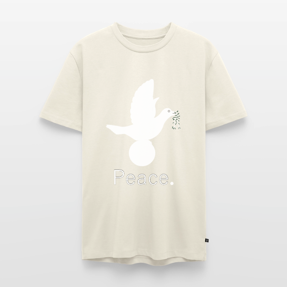 T-shirt Premium Homme_peaceblanc - blanc cassé