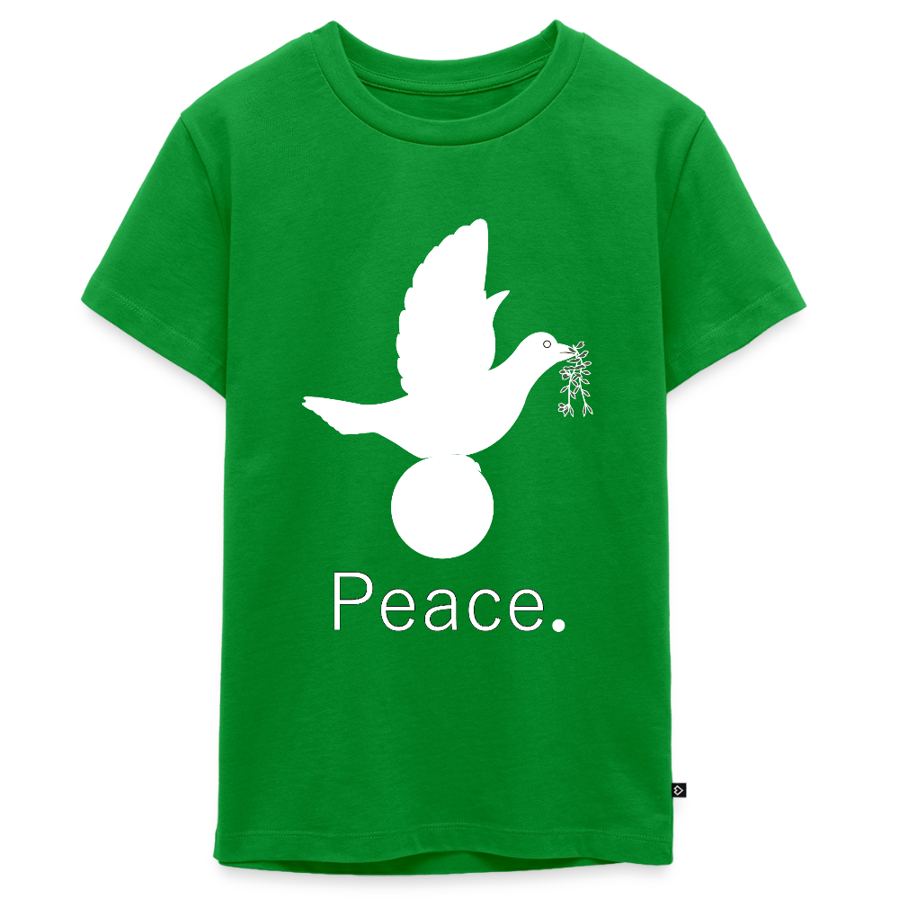 T-shirt Premium Ado_peaceblanc - vert