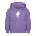 Sweat à capuche Enfant_peaceblanc - lavande