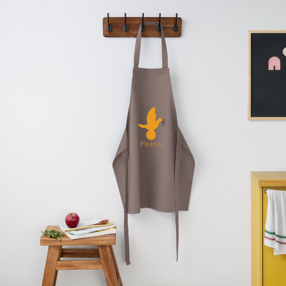 Tablier de cuisine_peaceorange - gris