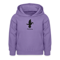 Sweat à capuche Enfant Heiwa noir - Lusoquot - lavande