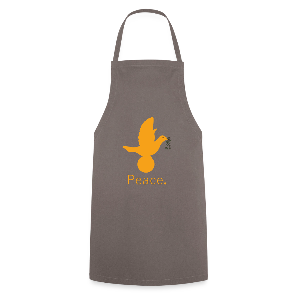 Tablier de cuisine_peaceorange - gris