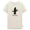 T-shirt Premium Ado Ntifafa noir - Lusoquot - blanc cassé