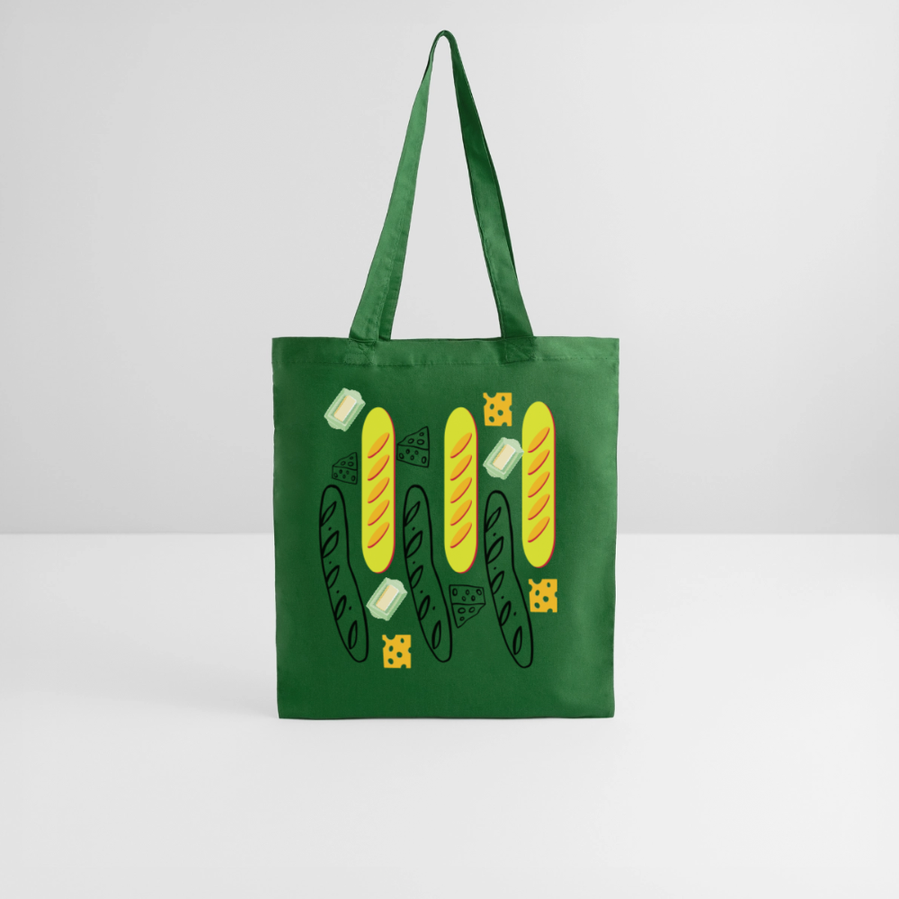 Tote Bag Paix jaune - Lusoquot - vert sapin