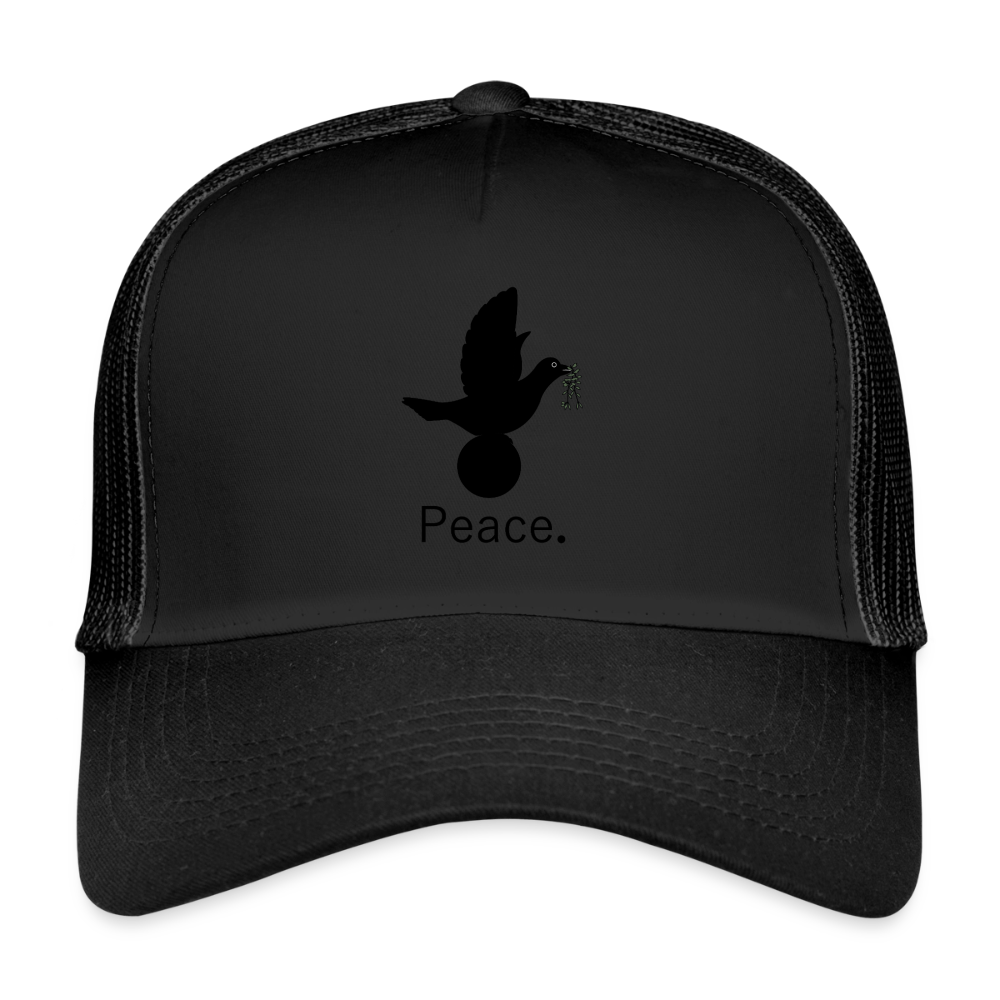 Trucker Cap_peaceblack - noir/noir