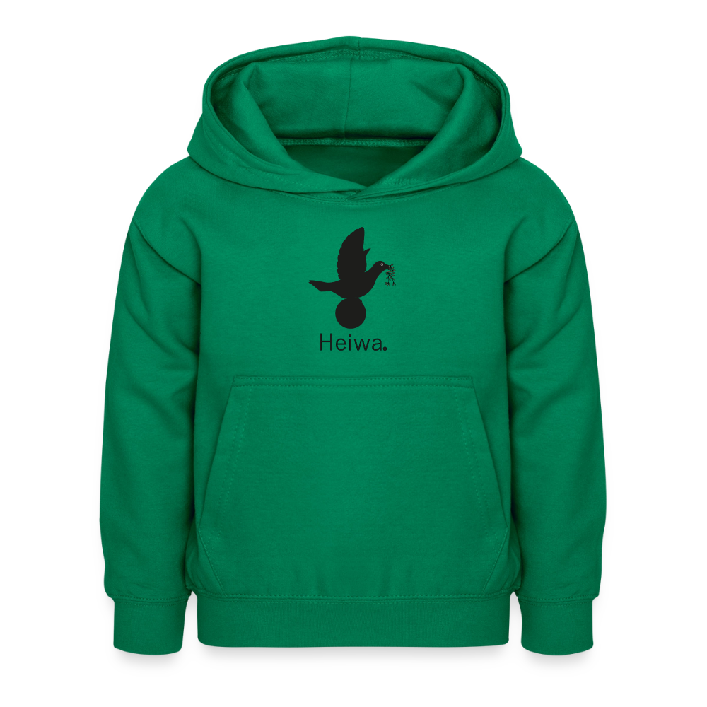 Sweat à capuche Enfant Heiwa noir - Lusoquot - vert