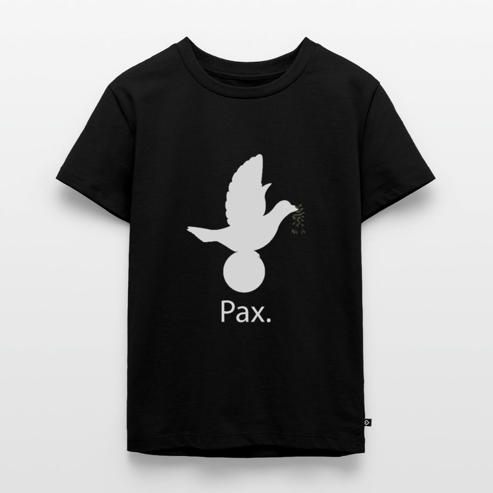 T-shirt Premium Enfant Pax blanc - Lusoquot - noir