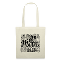 Tote Bag  I love you to moon and back Shaanti noir - Lusoquot - nature