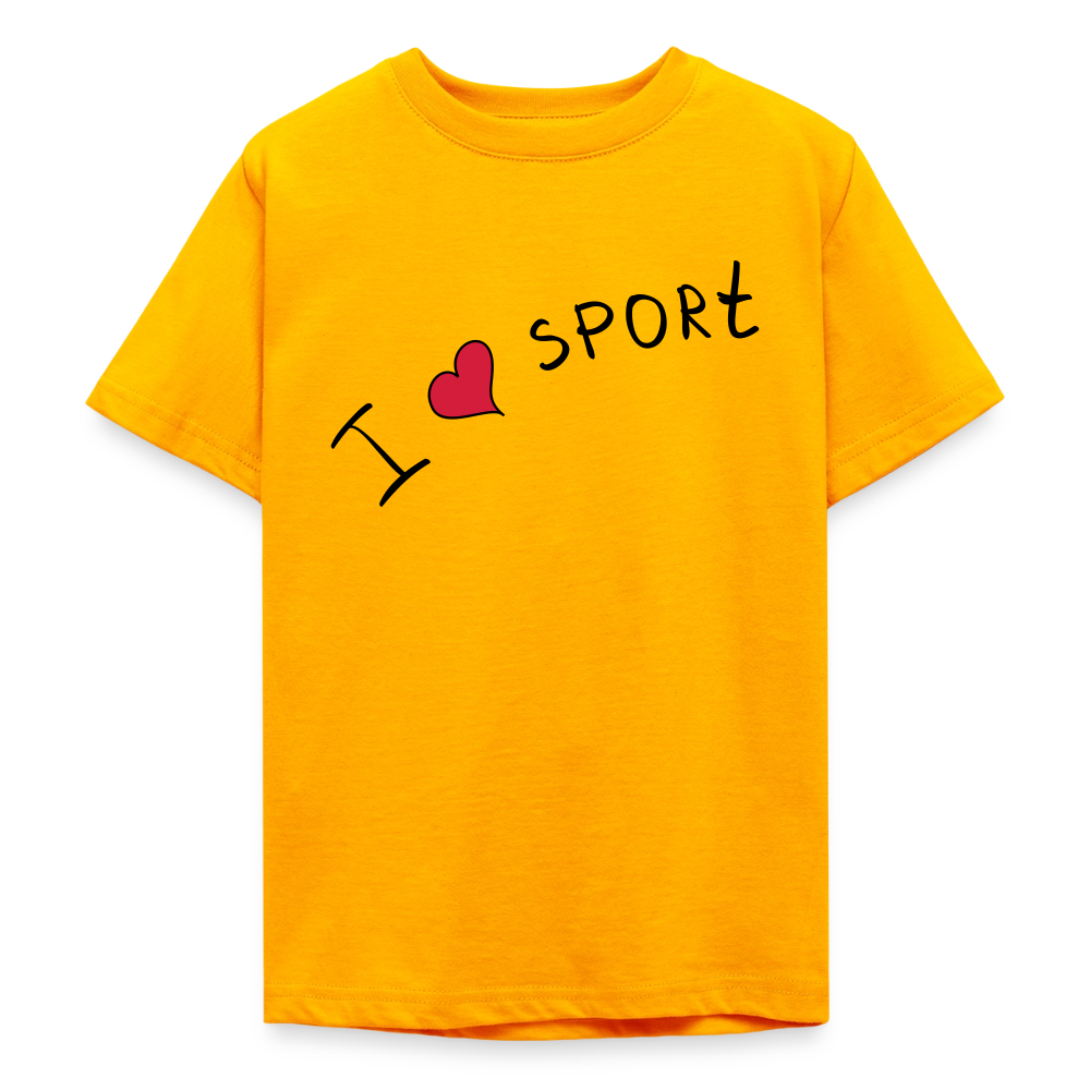 T-shirt Ado_peacerouge_sport - or