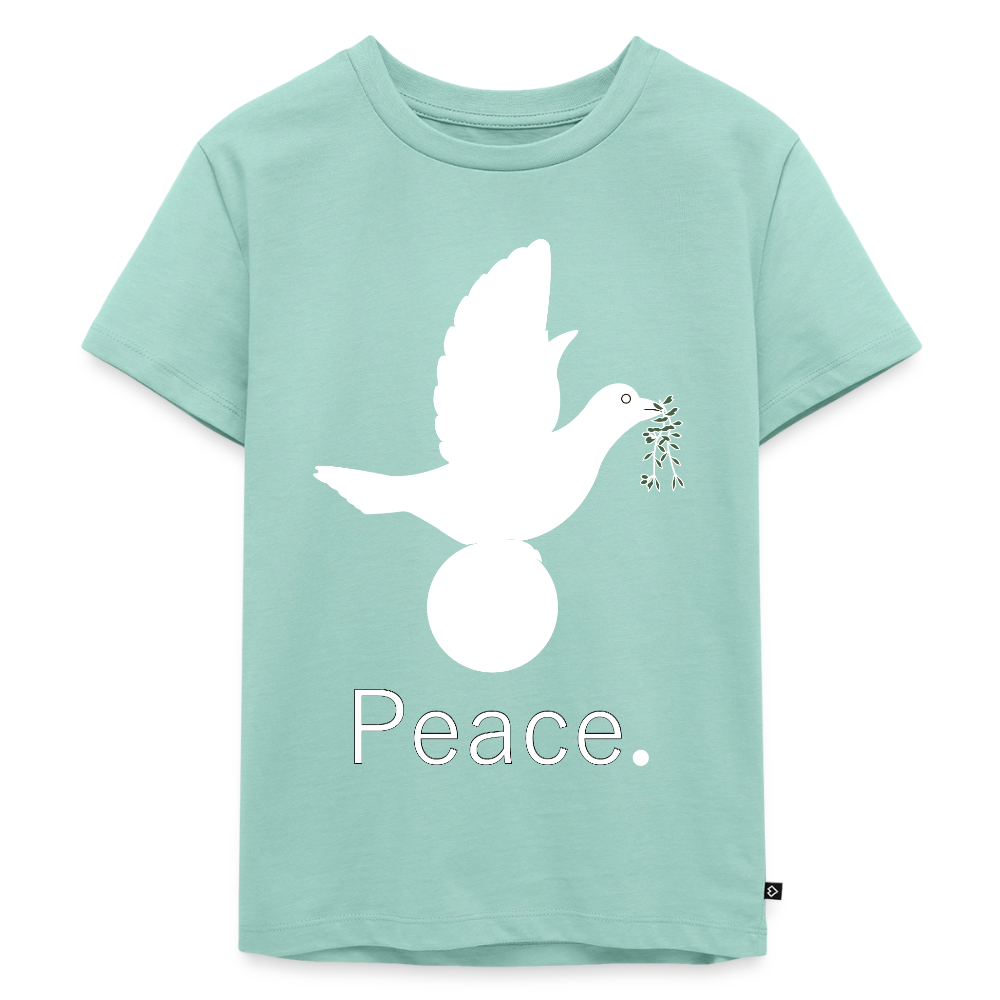 T-shirt Premium Enfant_peaceblanc - menthe 