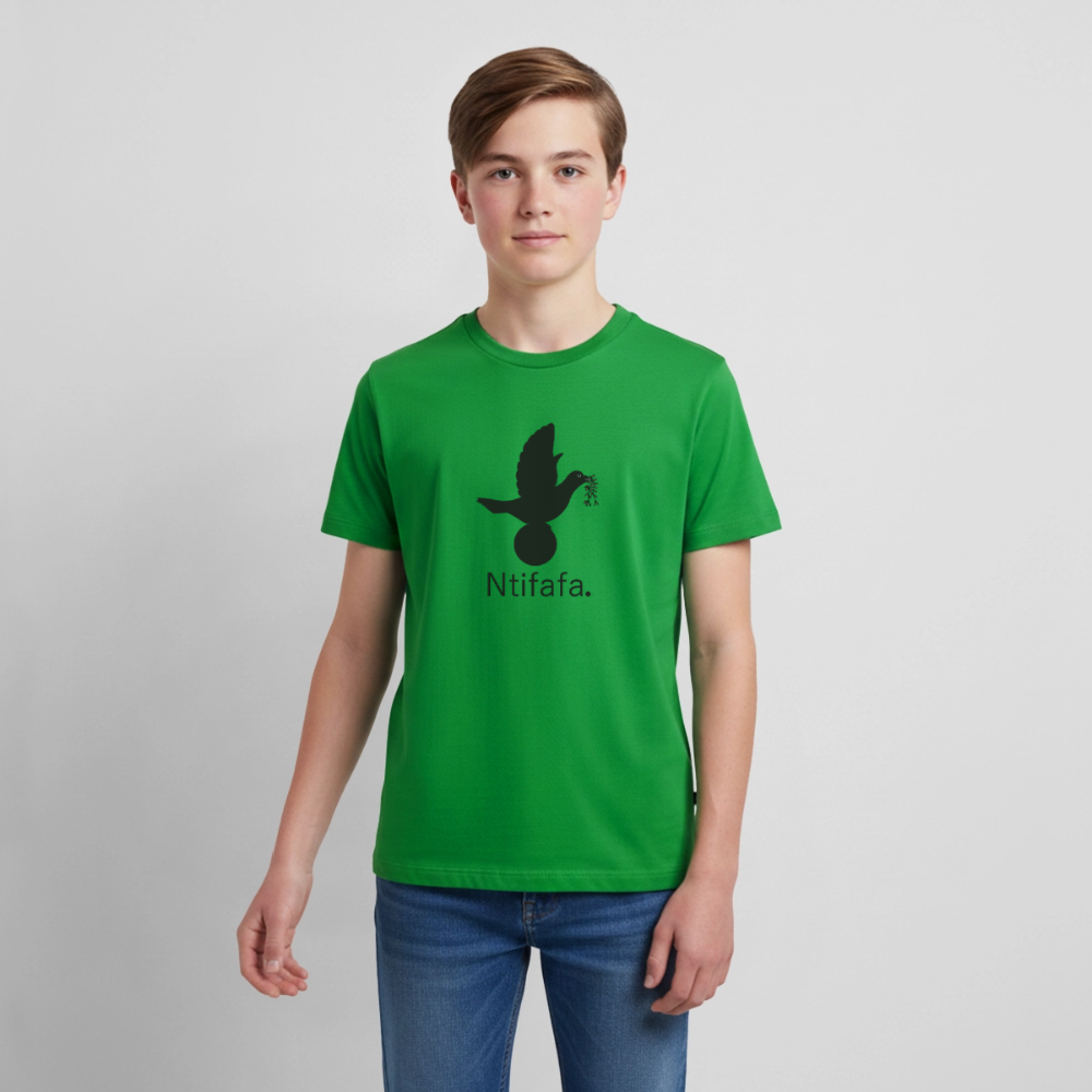 T-shirt Premium Ado Ntifafa noir - Lusoquot - vert