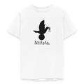 T-shirt Ado Ntifafa noir - Lusoquot - blanc