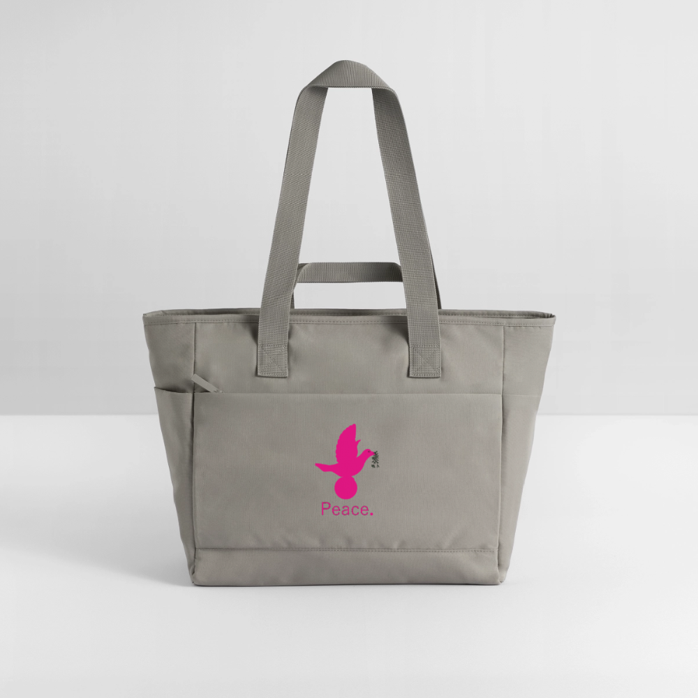 Sac matelassé déperlant Peace rose - Lusoquot - gris