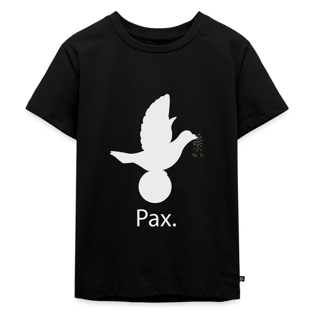 T-shirt Premium Enfant Pax blanc - Lusoquot - noir