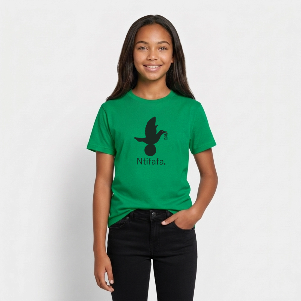 T-shirt Ado Ntifafa noir - Lusoquot - vert