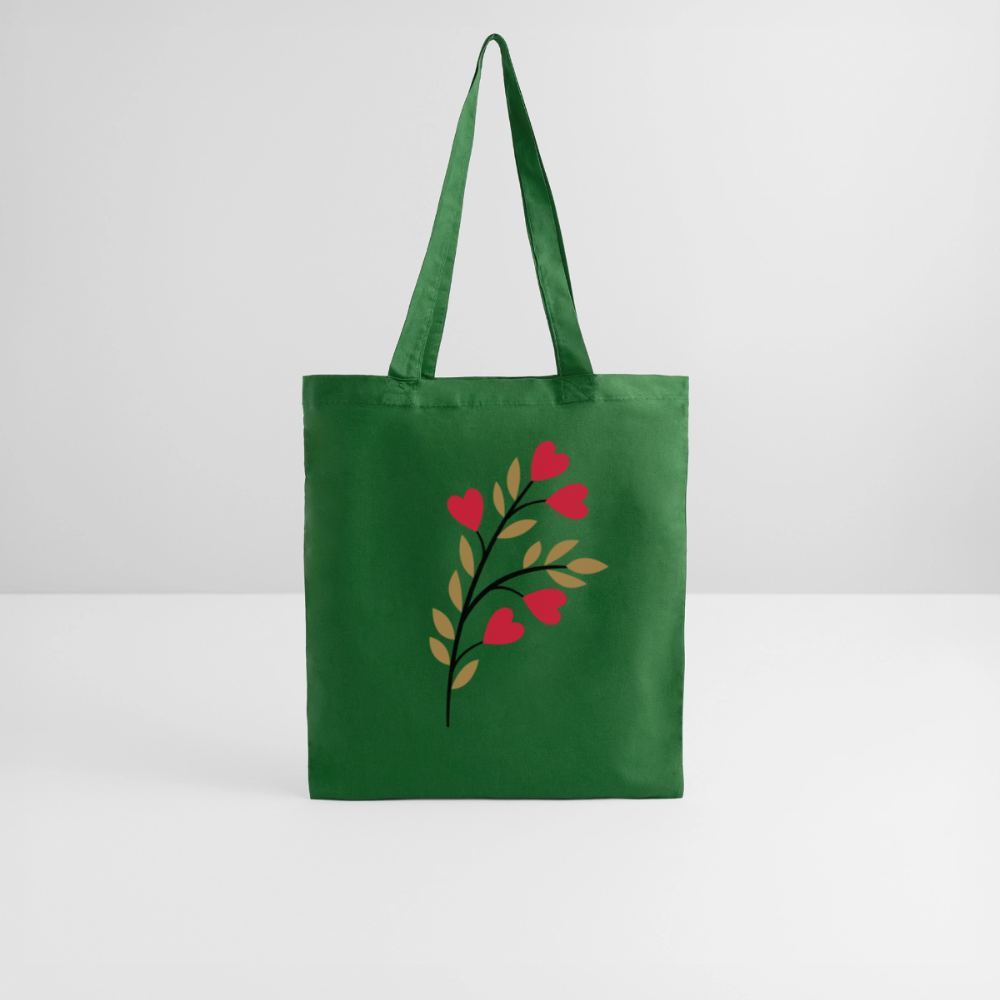 Tote Bag Peace rouge - Lusoquot - vert sapin
