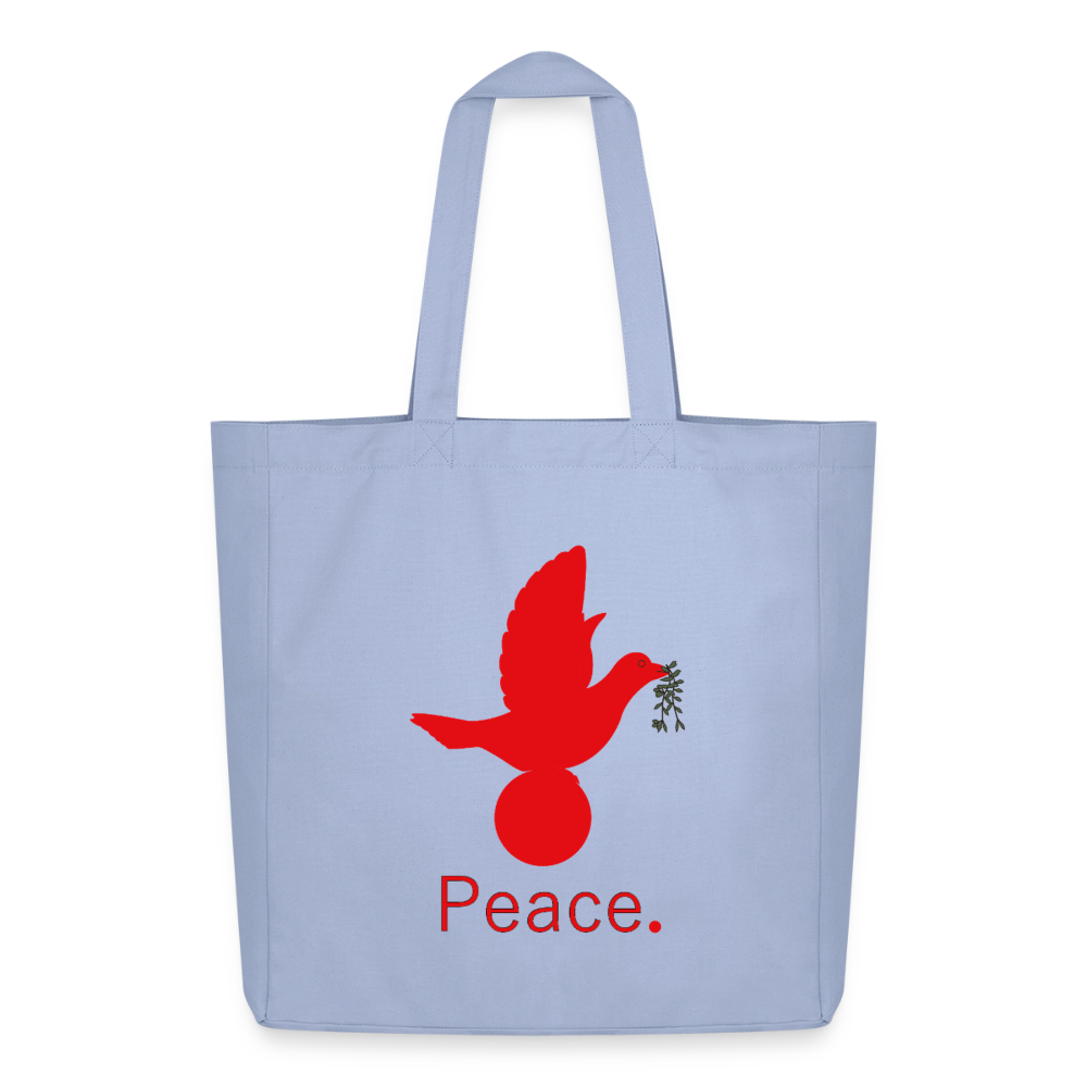 Tote bag Stanley/Stella Midweight recyclé_peacerouge_fleurlarose - ciel