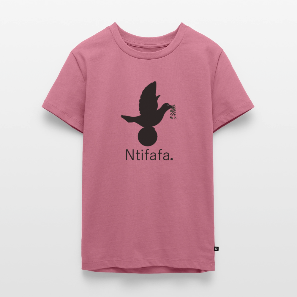 T-shirt Premium Ado Ntifafa noir - Lusoquot - mauve