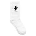 Chaussettes de tennis_peace_noir - blanc
