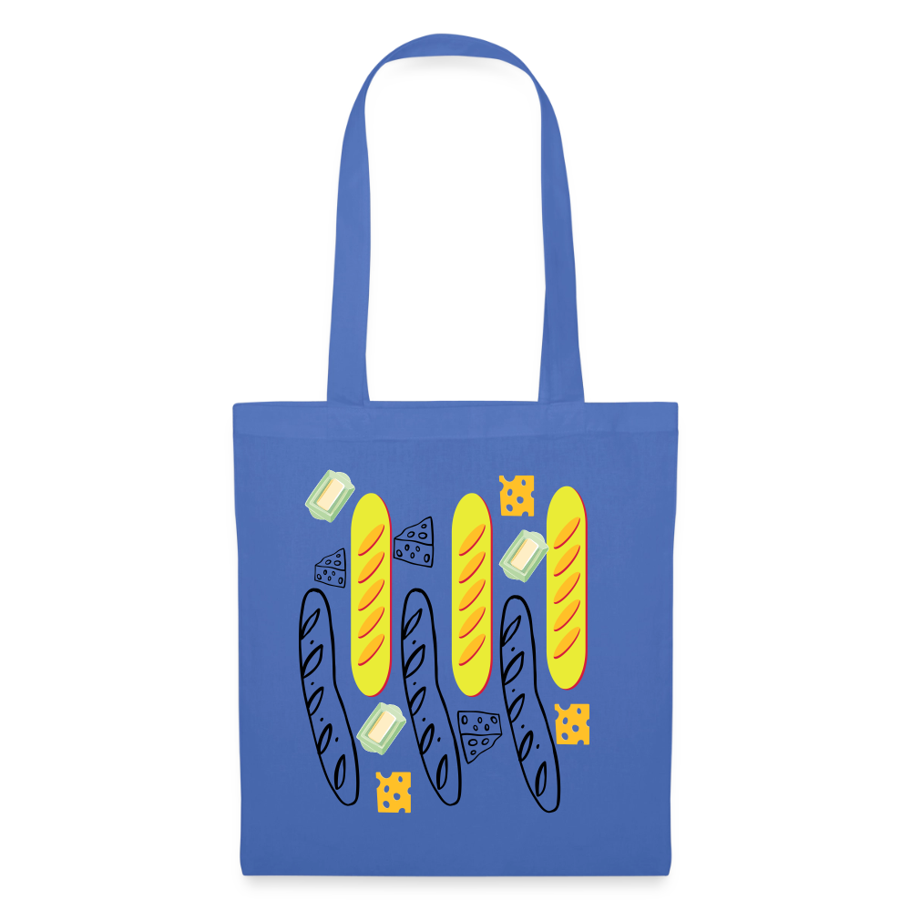 Tote Bag Paix jaune - Lusoquot - bleu pâle