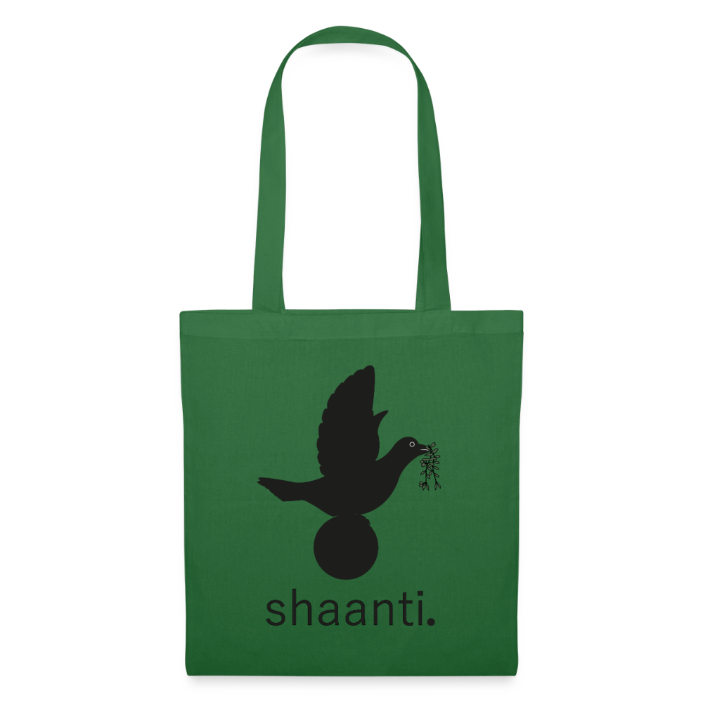Tote Bag  I love you to moon and back Shaanti noir - Lusoquot - vert sapin